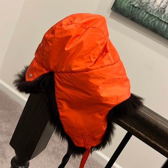 Polo Ralph Lauren Trapper Skit Winter hat Lambs Fur Italy Men’s Large/XL vintage - Picture 5 of 13